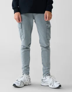 Shoeby Acid Washed Cargo Broek< Broeken