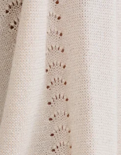 Shoeby Ajour Top Beige<DAMES Tops|Truien En Sweaters