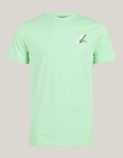 Shoeby Art T-shirt Lichtgroen<Heren T-Shirts En Polo's