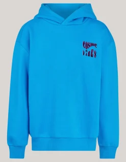 Shoeby Artwork Hoodie Blauw< Sweaters En Hoodies