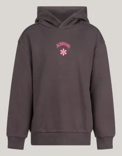 Shoeby Artwork Hoodie Donkergrijs< Sweaters En Hoodies