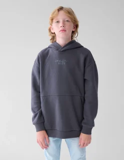 Shoeby Artwork Hoodie Donkergrijs< Gebreide Truien|Hoodies