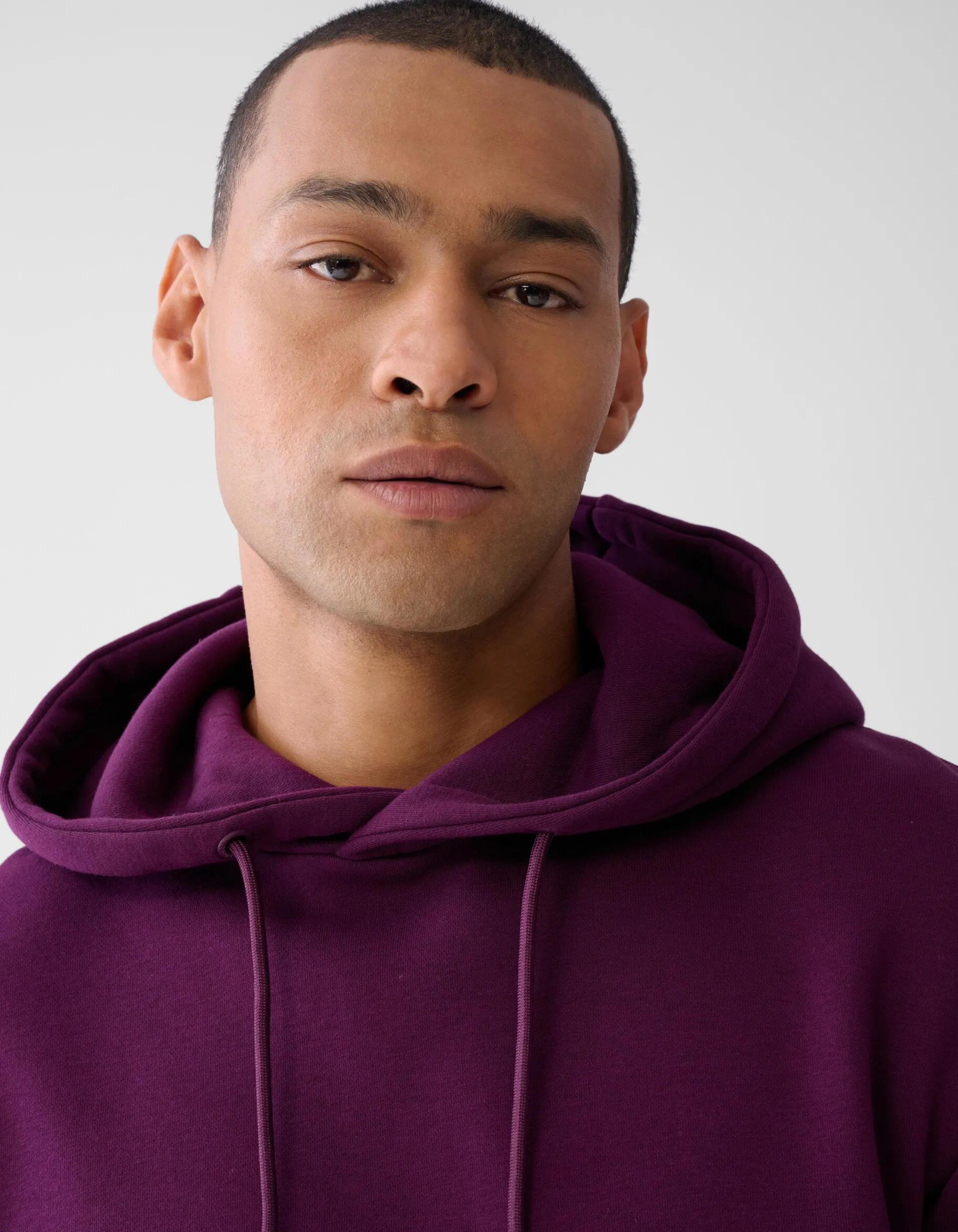Shoeby Artwork Hoodie Donkerrood<Heren Truien En Sweaters