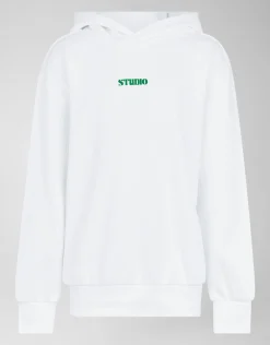 Shoeby Artwork Hoodie Gebroken Wit< Sweaters En Hoodies