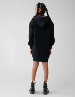 Shoeby Artwork Hoodie Jurk Zwart< Jurken
