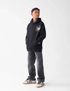 Shoeby Artwork Hoodie Zwart< Gebreide Truien|Hoodies