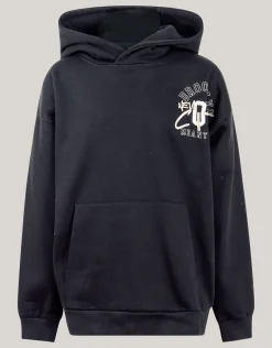 Shoeby Artwork Hoodie Zwart< Gebreide Truien|Hoodies