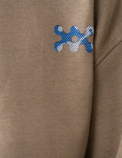 Shoeby Artwork Sweater Bruin< Gebreide Truien|Sweaters