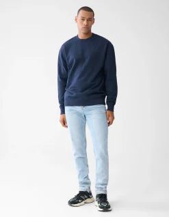 Shoeby Artwork Sweater Donkerblauw<Heren Truien En Sweaters
