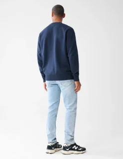 Shoeby Artwork Sweater Donkerblauw<Heren Truien En Sweaters