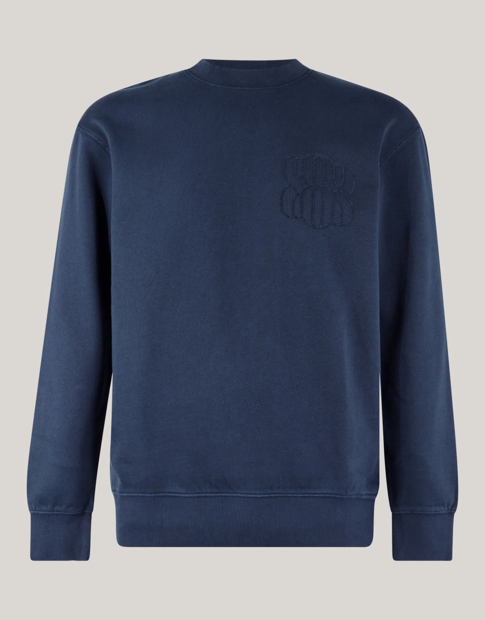 Shoeby Artwork Sweater Donkerblauw<Heren Truien En Sweaters