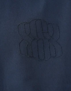 Shoeby Artwork Sweater Donkerblauw<Heren Truien En Sweaters