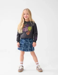 Shoeby Artwork Sweater Donkergrijs< Sweaters En Hoodies