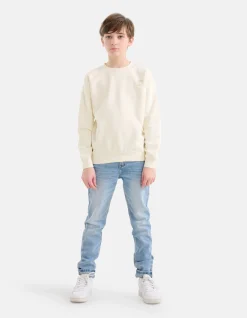 Shoeby Artwork Sweater Gebroken Wit< Gebreide Truien|Sweaters