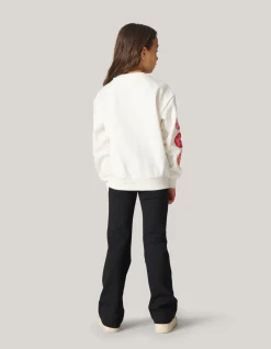 Shoeby Artwork Sweater Gebroken Wit< Sweaters En Hoodies