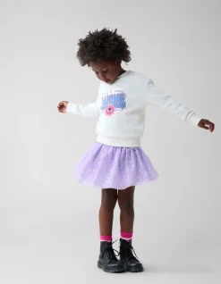 Shoeby Artwork Sweater Gebroken Wit< Sweaters En Hoodies