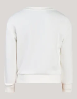 Shoeby Artwork Sweater Gebroken Wit< Sweaters En Hoodies
