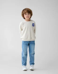 Shoeby Artwork Sweater Lichtgrijs< Gebreide Truien|Sweaters