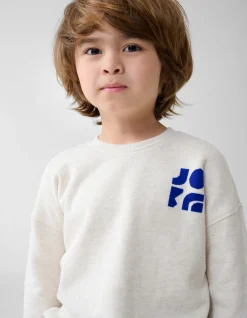 Shoeby Artwork Sweater Lichtgrijs< Gebreide Truien|Sweaters