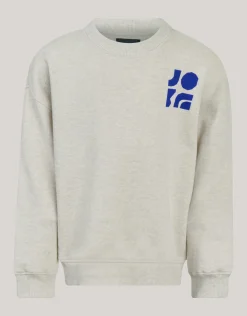 Shoeby Artwork Sweater Lichtgrijs< Gebreide Truien|Sweaters