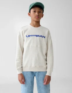 Shoeby Artwork Sweater Lichtgrijs< Gebreide Truien|Sweaters