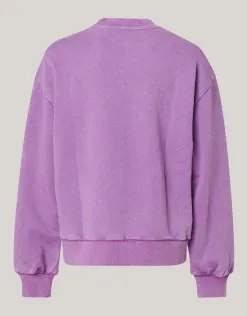 Shoeby Artwork Sweater Paars By Lizzy< Sweaters En Hoodies
