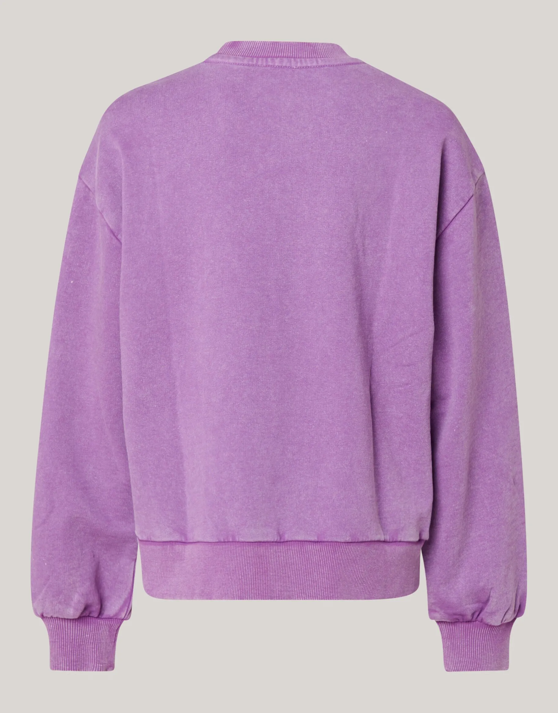 Shoeby Artwork Sweater Paars By Lizzy< Sweaters En Hoodies