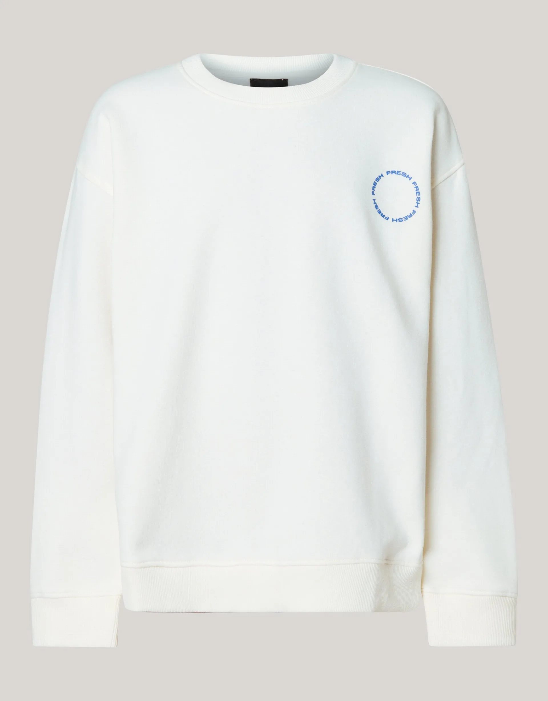 Shoeby Artwork Sweater Wit< Gebreide Truien|Sweaters