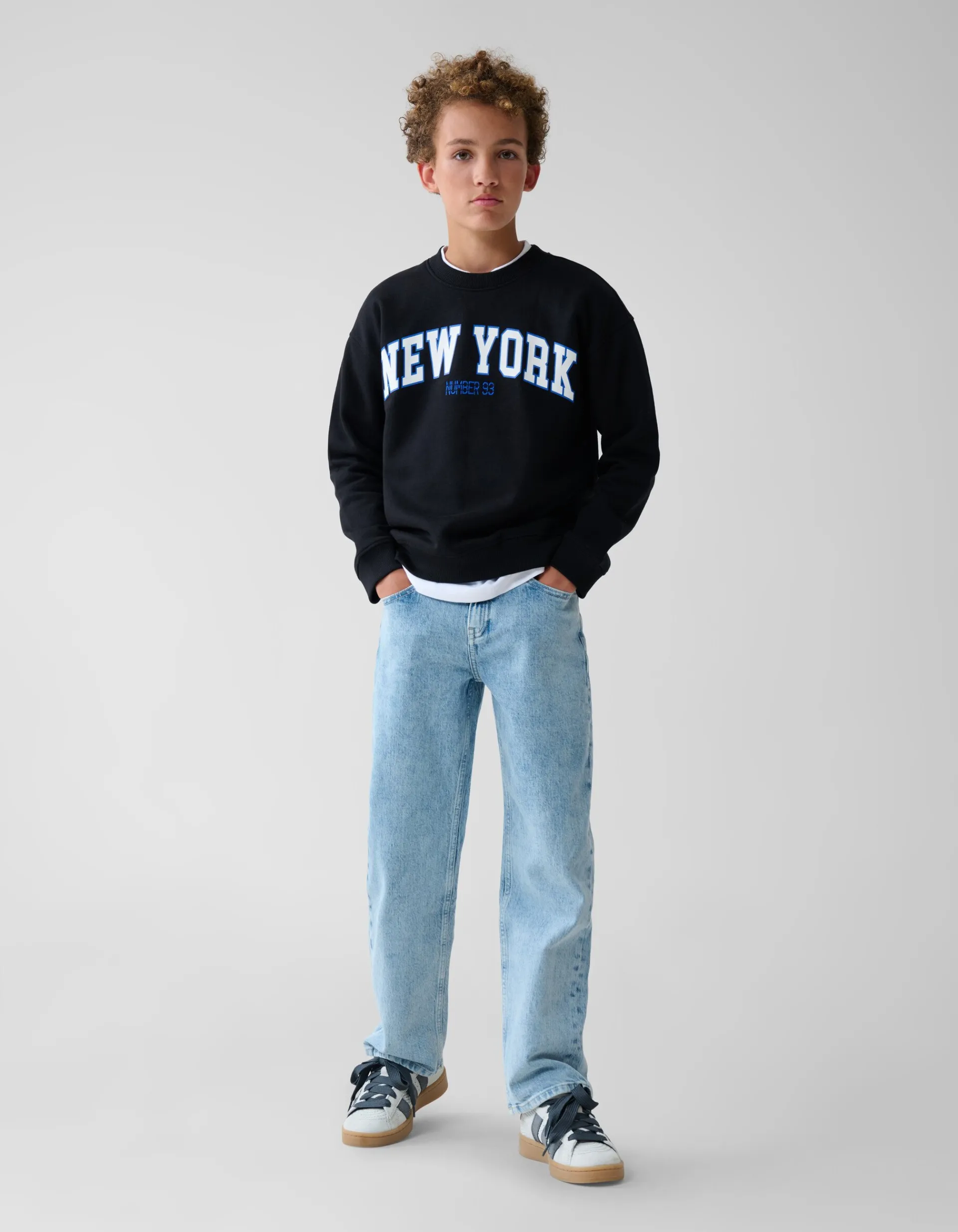 Shoeby Artwork Sweater Zwart< Gebreide Truien|Sweaters