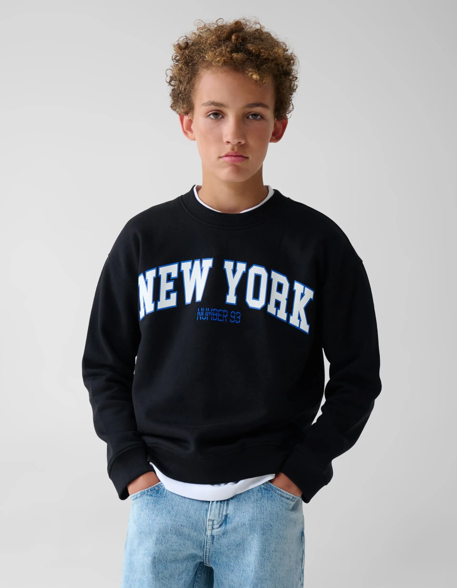 Shoeby Artwork Sweater Zwart< Gebreide Truien|Sweaters