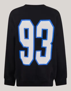 Shoeby Artwork Sweater Zwart< Gebreide Truien|Sweaters