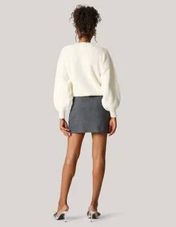 Shoeby Artwork Trui Gebroken Wit<DAMES Truien En Sweaters