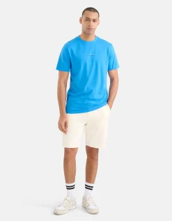 Shoeby Artwork T-shirt Blauw<Heren T-Shirts En Polo's