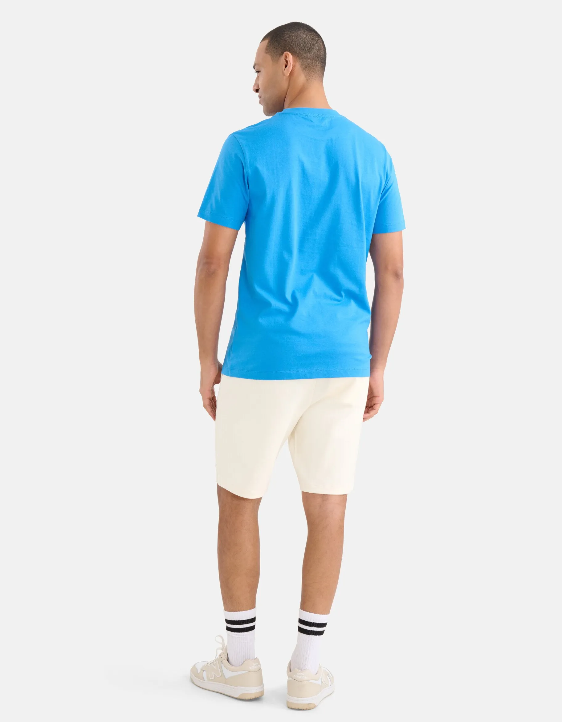 Shoeby Artwork T-shirt Blauw<Heren T-Shirts En Polo's