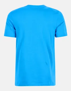 Shoeby Artwork T-shirt Blauw<Heren T-Shirts En Polo's