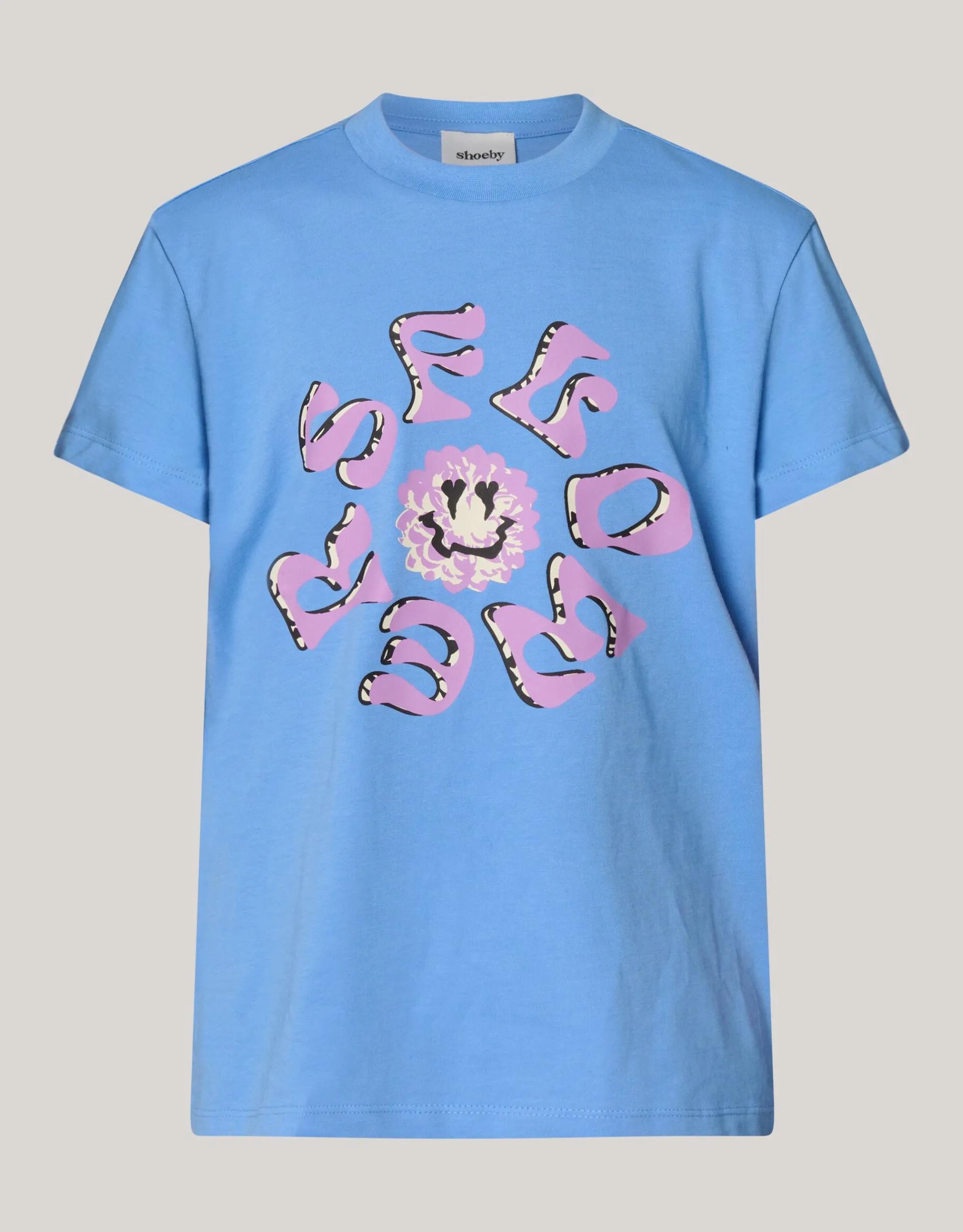Shoeby Artwork T-shirt Blauw< T-Shirts