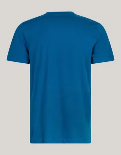 Shoeby Artwork T-shirt Donkerblauw<Heren T-Shirts En Polo's