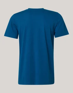 Shoeby Artwork T-shirt Donkerblauw<Heren T-Shirts En Polo's