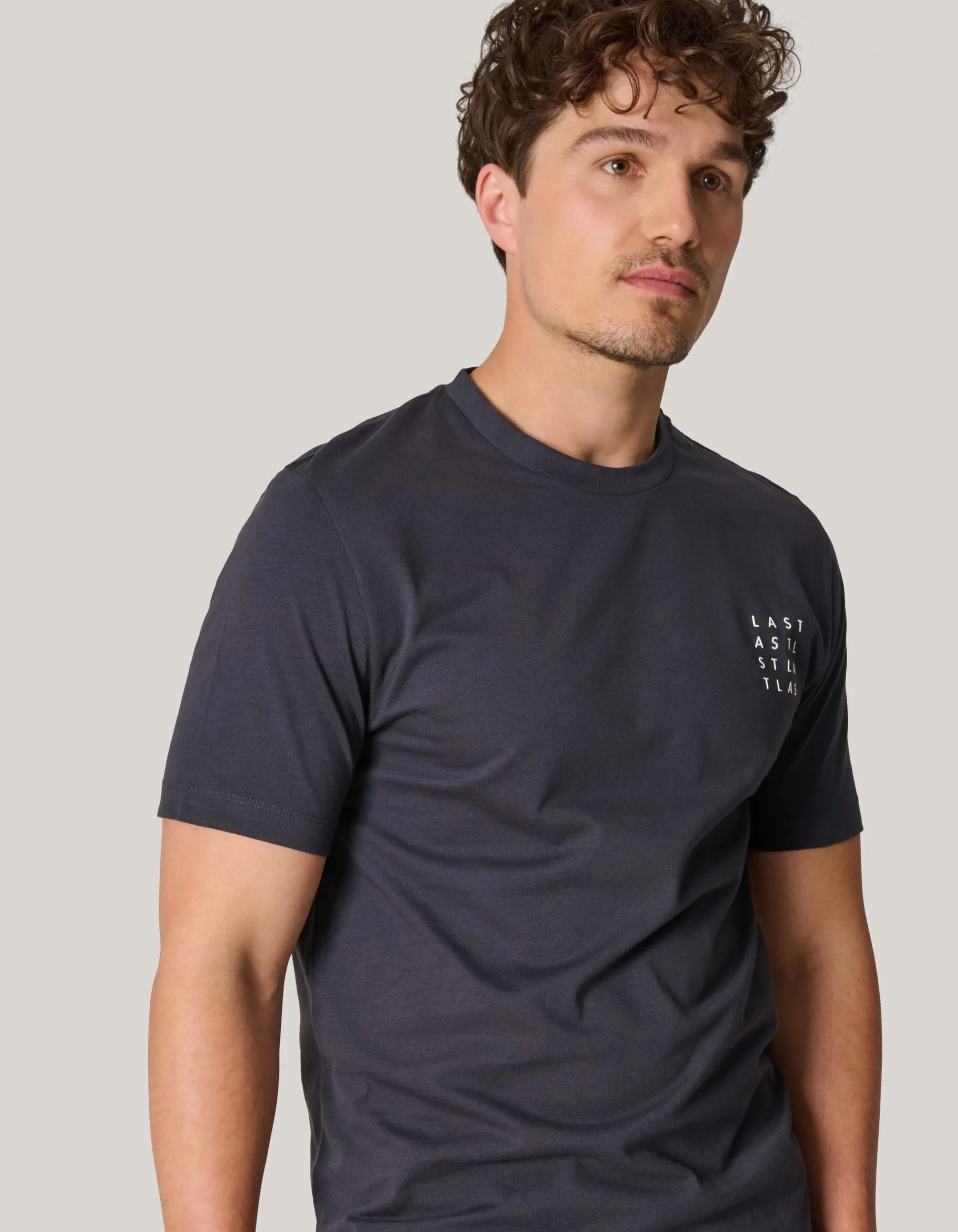 Shoeby Artwork T-shirt Donkergrijs<Heren T-Shirts En Polo's