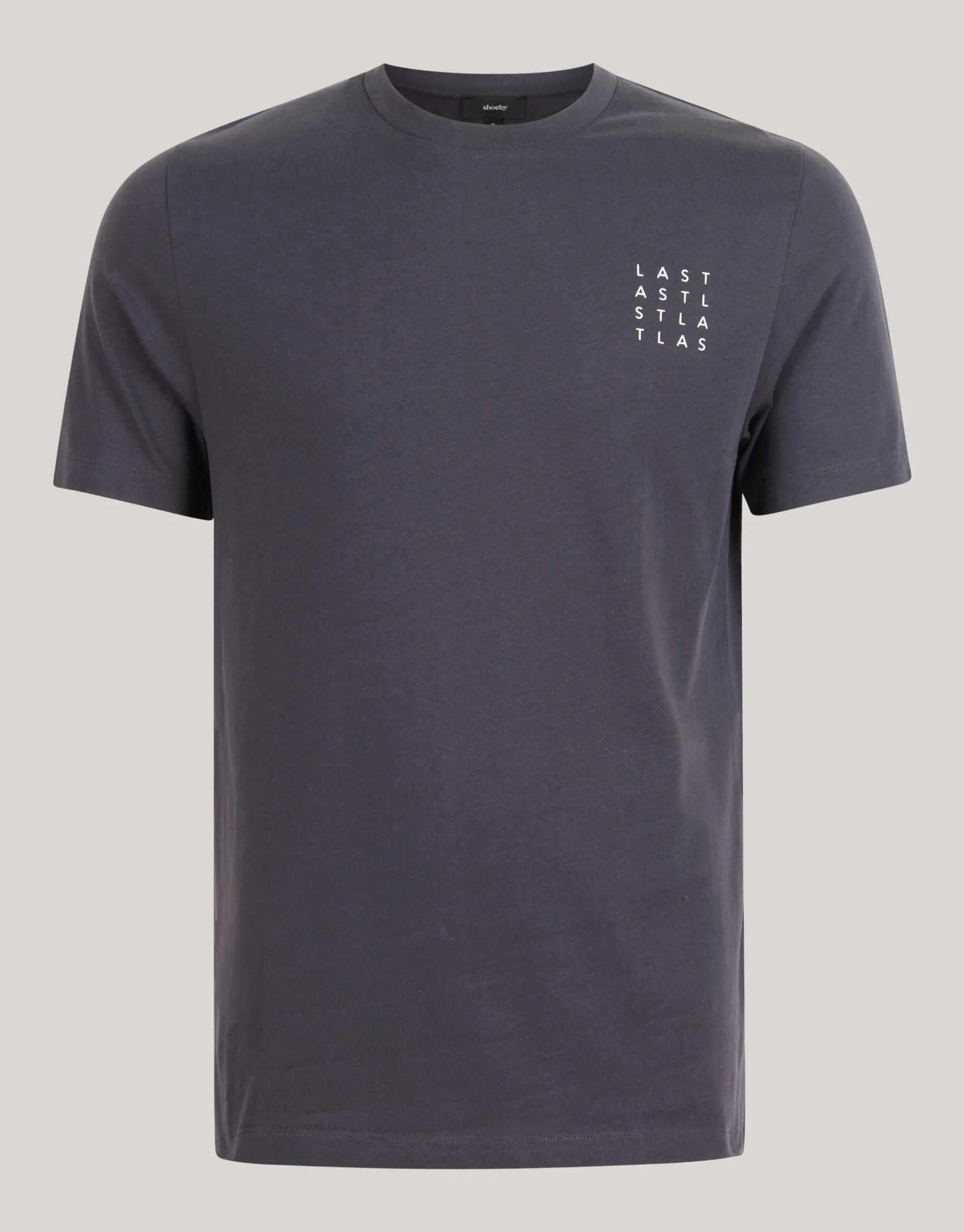 Shoeby Artwork T-shirt Donkergrijs<Heren T-Shirts En Polo's