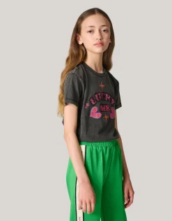 Shoeby Artwork T-shirt Donkergrijs< T-Shirts