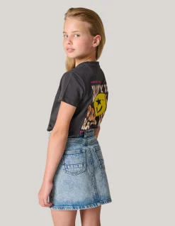 Shoeby Artwork T-shirt Donkergrijs< T-Shirts