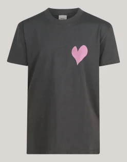 Shoeby Artwork T-shirt Donkergrijs< T-Shirts