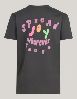 Shoeby Artwork T-shirt Donkergrijs< T-Shirts