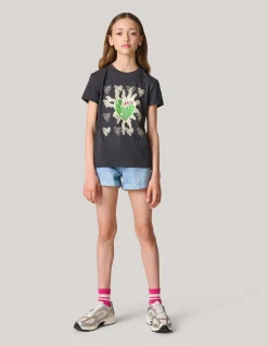 Shoeby Artwork T-shirt Donkergrijs< T-Shirts