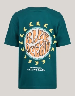 Shoeby Artwork T-shirt Donkergroen< T-Shirts