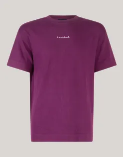 Shoeby Artwork T-shirt Donkerrood<Heren T-Shirts En Polo's