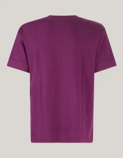 Shoeby Artwork T-shirt Donkerrood<Heren T-Shirts En Polo's