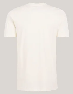Shoeby Artwork T-shirt Gebroken Wit<Heren T-Shirts En Polo's