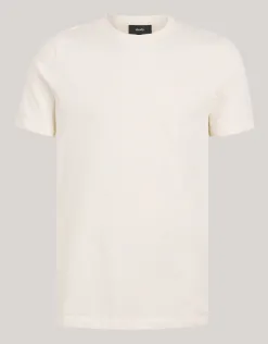 Shoeby Artwork T-shirt Gebroken Wit<Heren T-Shirts En Polo's